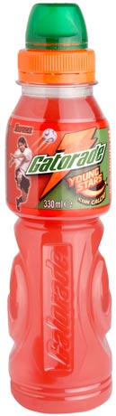 Confezione Bottiglia Pet Stort Drink integratore idrosalino Gatorade Young Star Gusto Tropical ragazzo